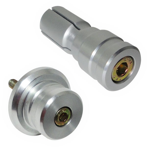 3-1/4 inch Round Bar End Mirrors