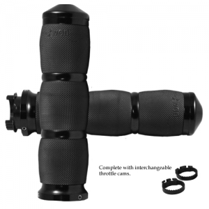 Avon Air Cushioned Black or Chrome Grips