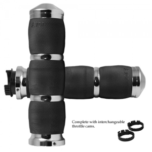 Avon Air Cushioned Black or Chrome Grips