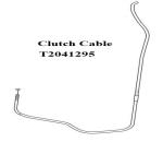 Triumph Clutch Cable: T2041295