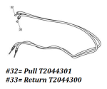 Triumph Thunderbird/Storm Throttle Cables