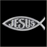 Ichthus Jesus Pin 