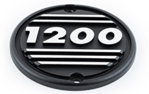 CLUTCH BADGE 1200 - POLISHED FIN: BC805-005-PF