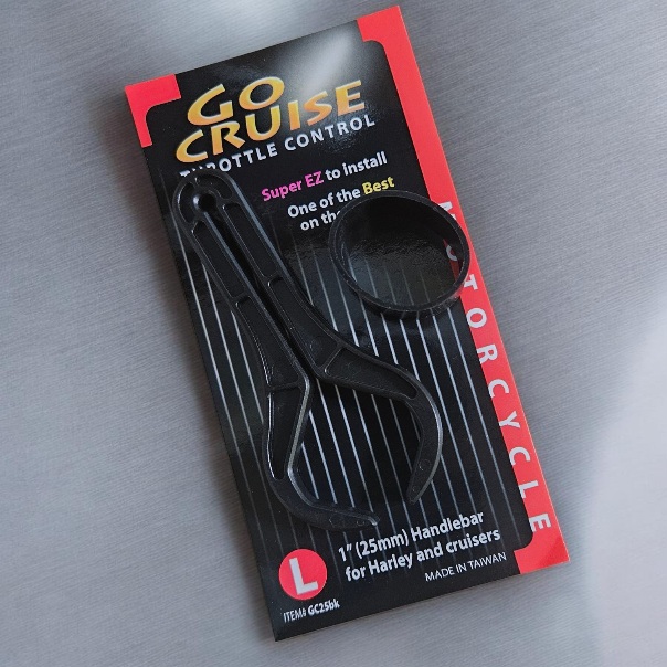 Go Cruise Throttle Control 1 inch Bars: GC25BK