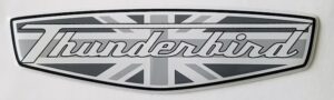 Gray Thunderbird Union Jack Decals: SCD816