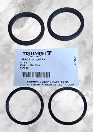 Triumph OEM Rear Brake Seal Kit,2 Piston Caliper: T2020505